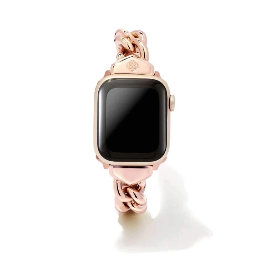 Kendra Scott Whitley Chain Watch Band-M/L Rose Gold For Apple Watch/samsung